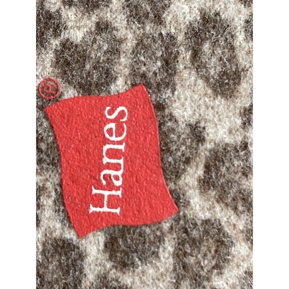 🌹Women’s Size L 8-9 Hanes Cotton Slip On Scuff Slipper with Memory Foam Tan - Picture 9 of 12